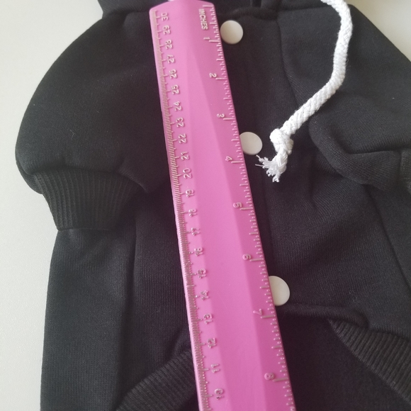 Pet sweater AdiDog Stylish Dog Hoodie Black spirt new - Picture 6 of 11